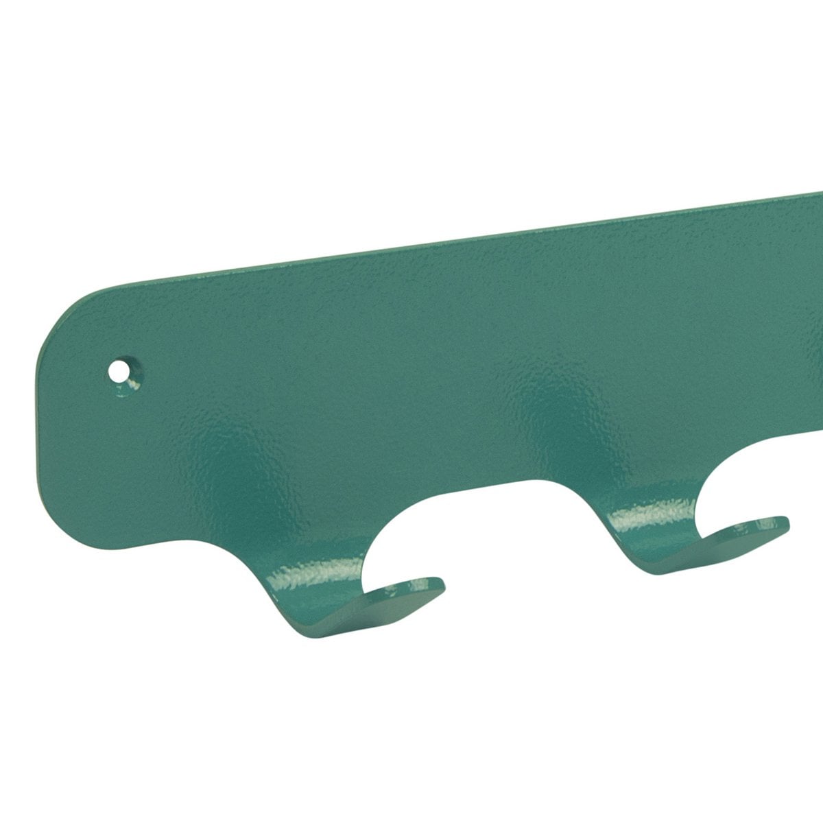 Rounded Four Wandkapstok – Metaal – 4 Haken Industrieel