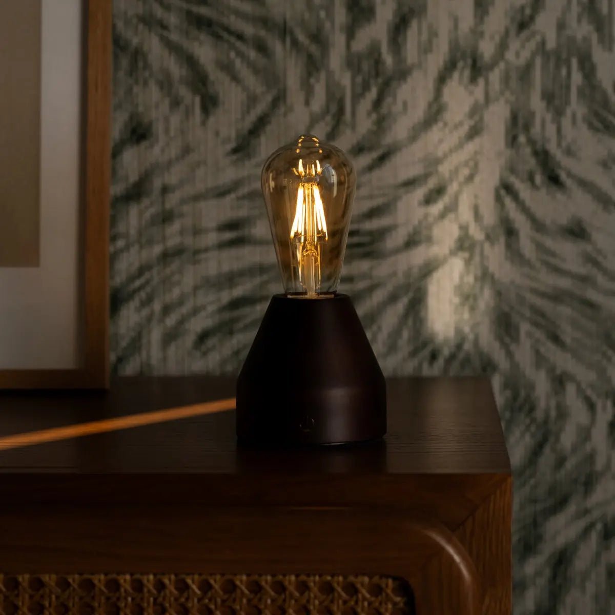 Zavi Donkerbruin Tafellamp