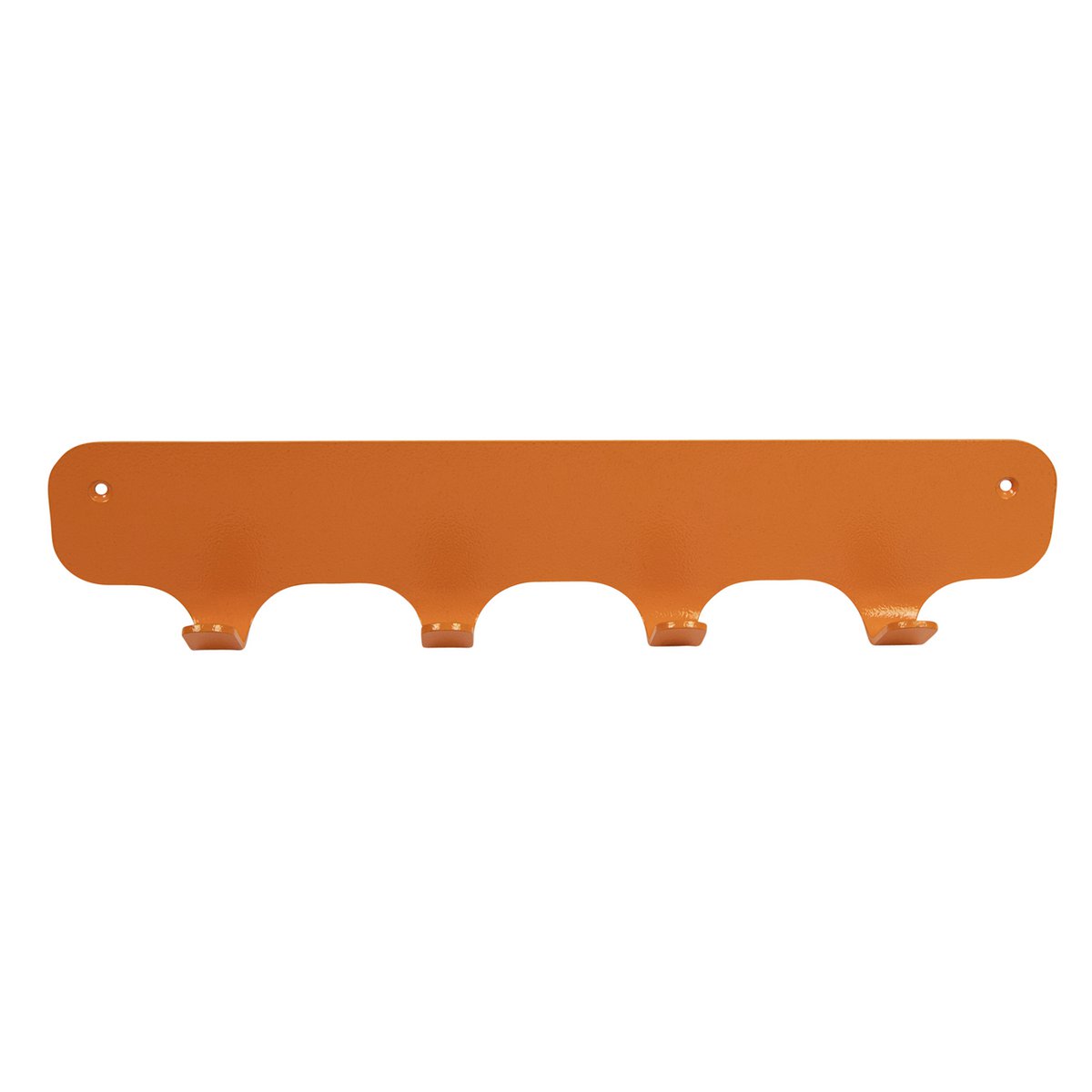 Rounded Four Wandkapstok – Metaal – 4 Haken Industrieel