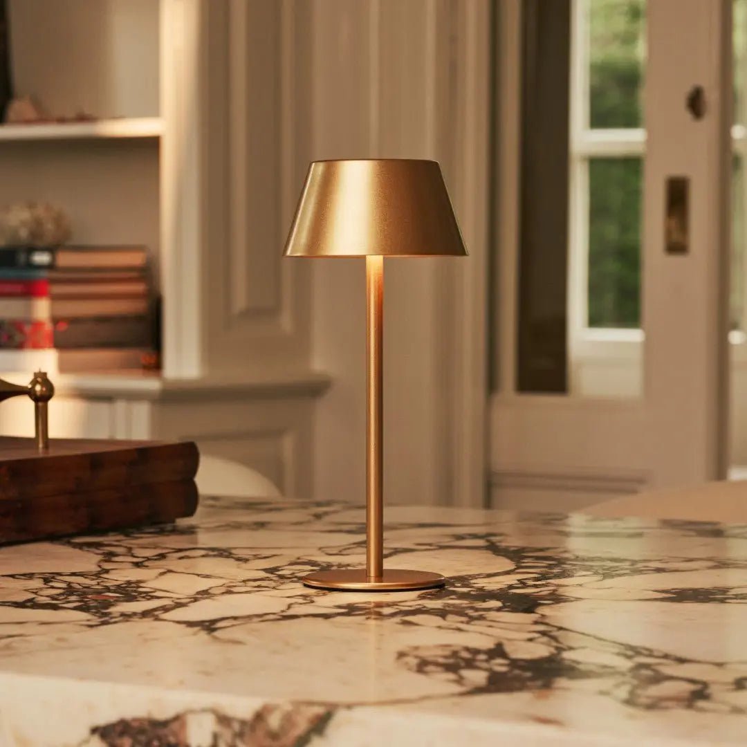 Milou Oplaadbare Tafellamp – Draadloze Dimbare Designlamp