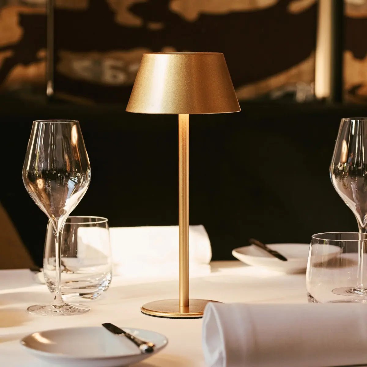 Milou Oplaadbare Tafellamp – Draadloze Dimbare Designlamp