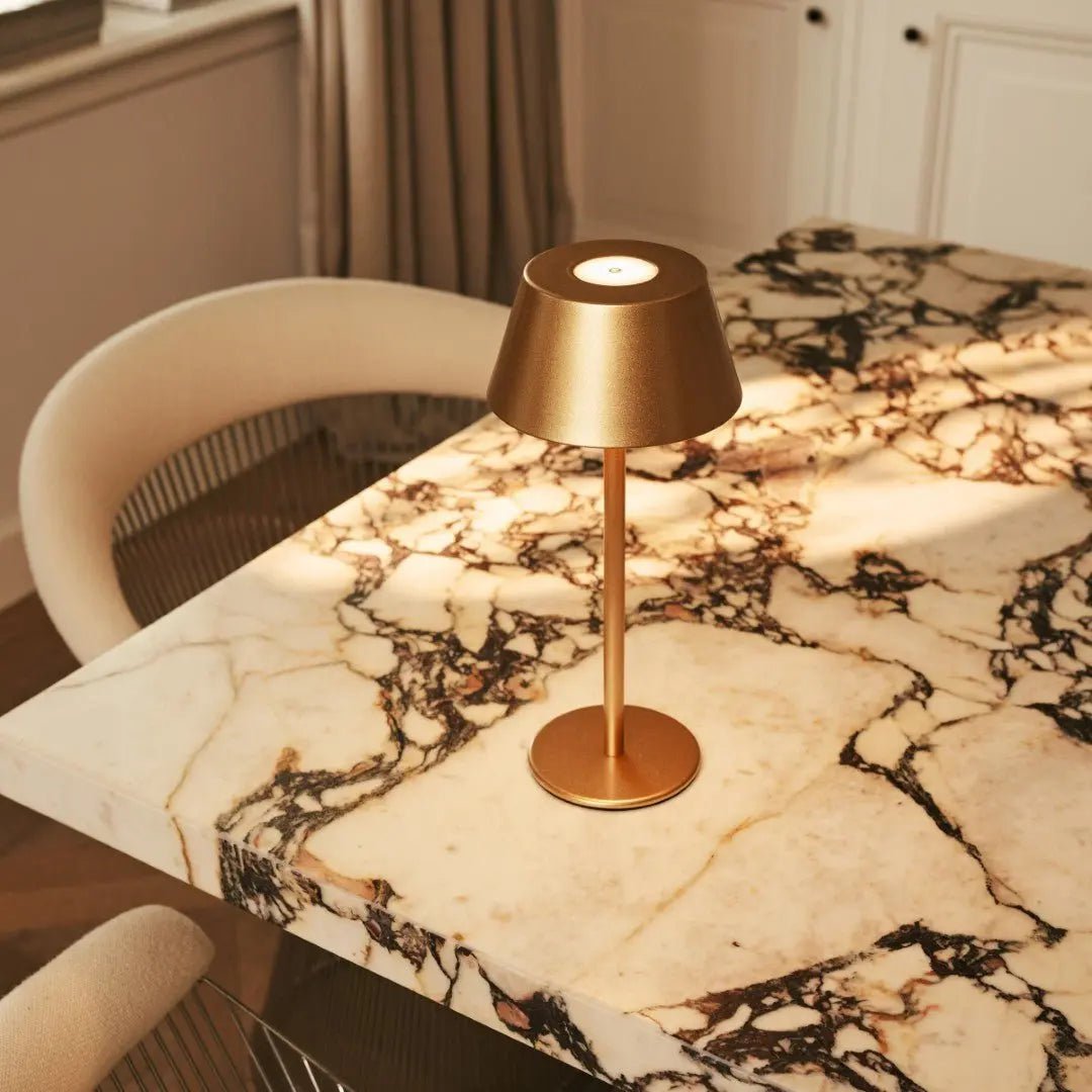 Milou Oplaadbare Tafellamp – Draadloze Dimbare Designlamp