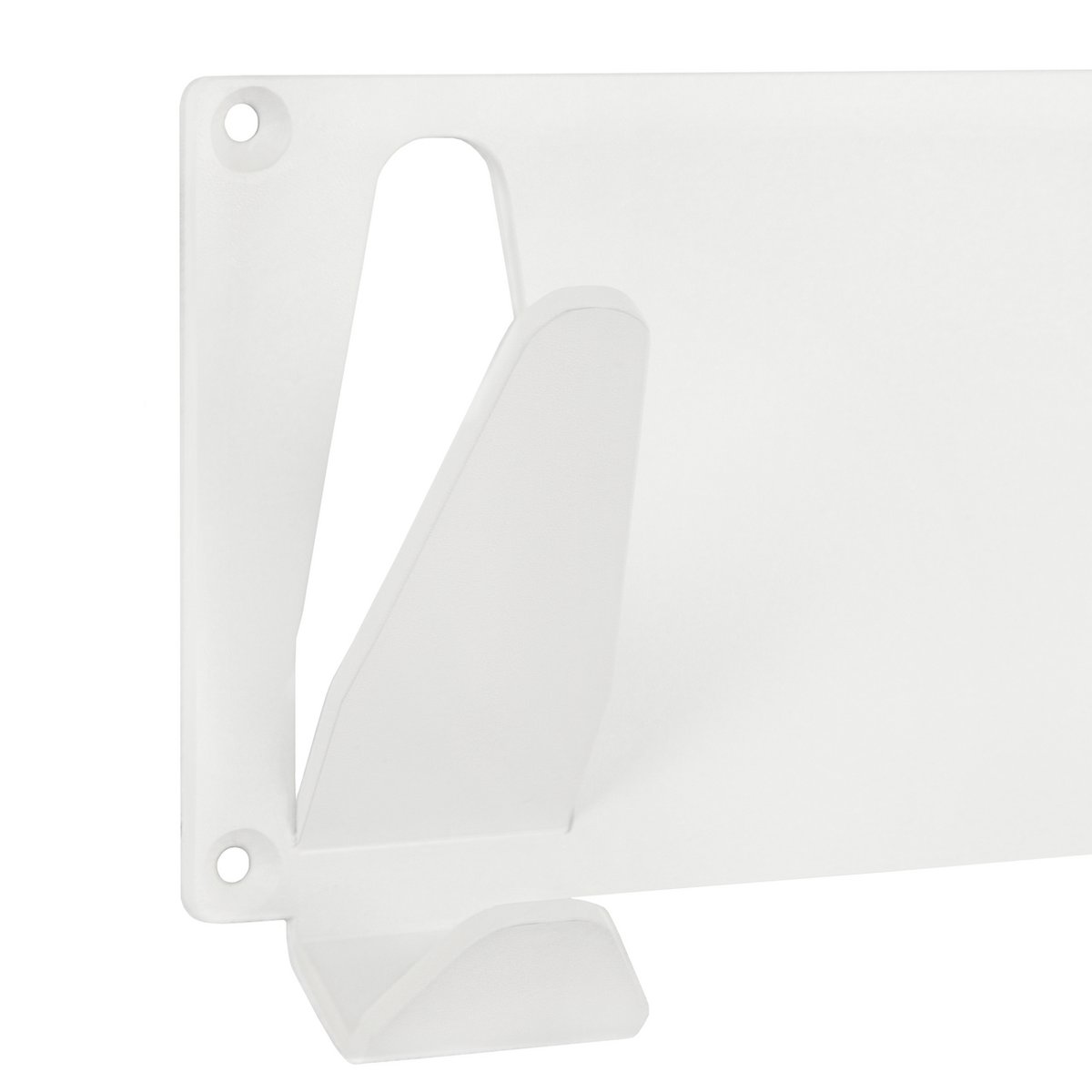 Raw XL Five - Wandkapstok - 5 dubbelen haken - Wit