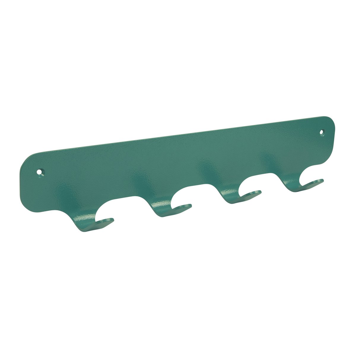 Rounded Four Wandkapstok – Metaal – 4 Haken Industrieel