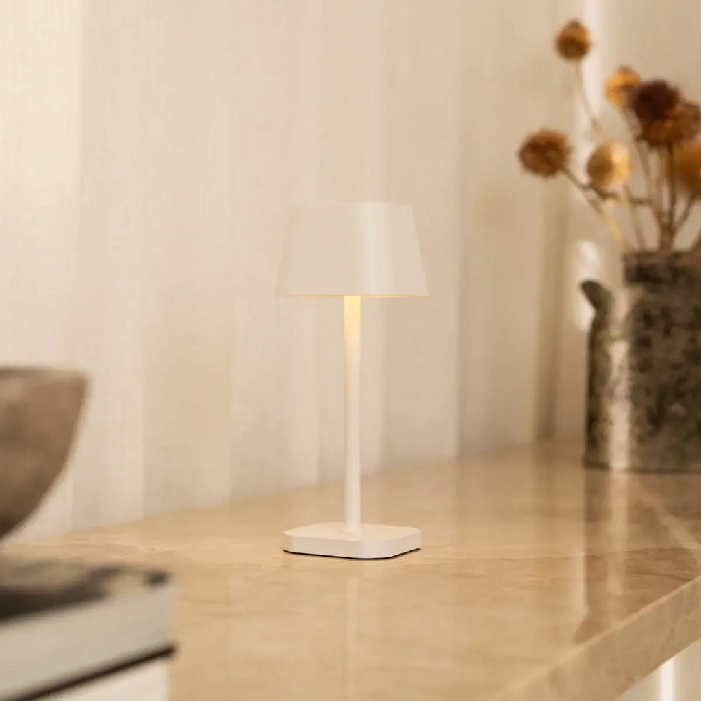 Ava Oplaadbare Tafellamp – Draadloze LED Lamp – Dimbaar