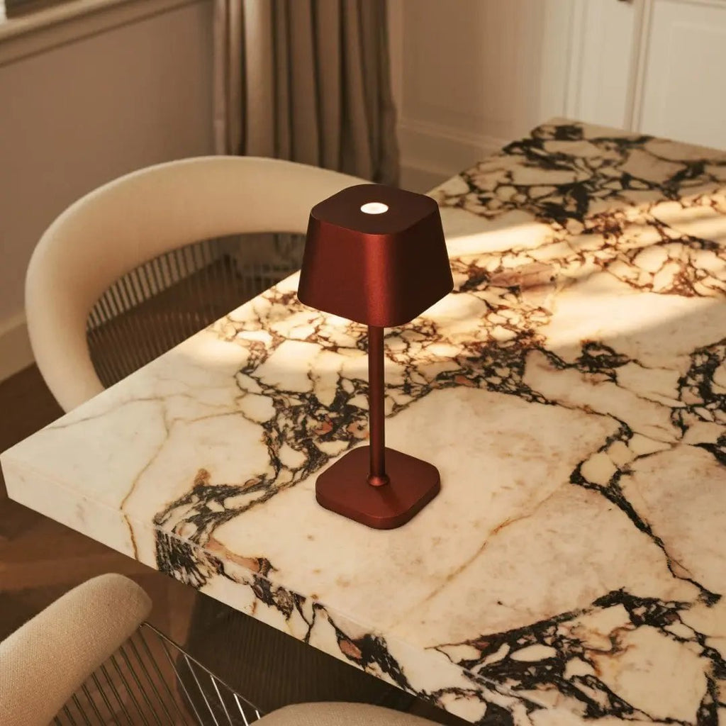 Ava bronzen oplaadbare tafellamp