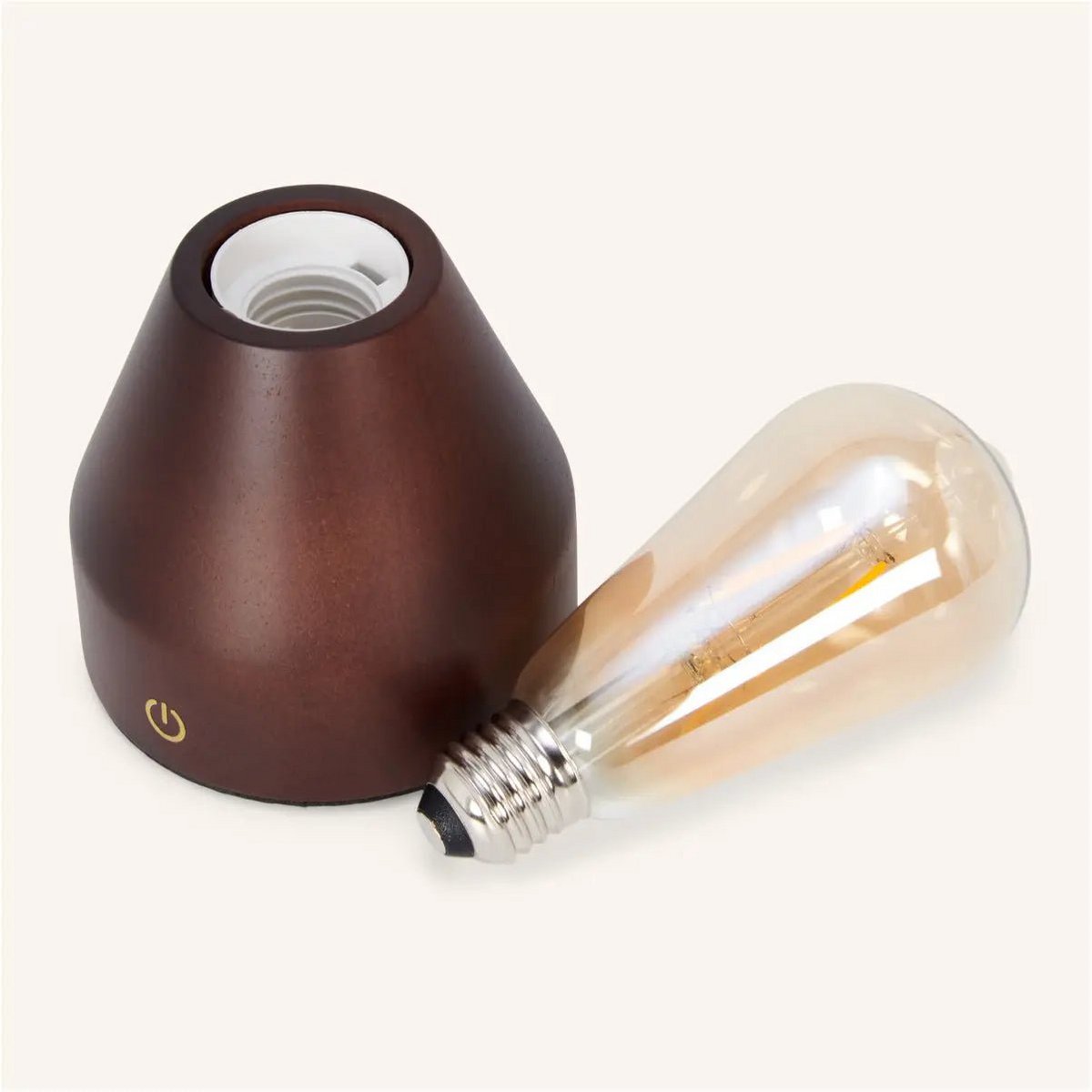 Zavi Donkerbruin Tafellamp