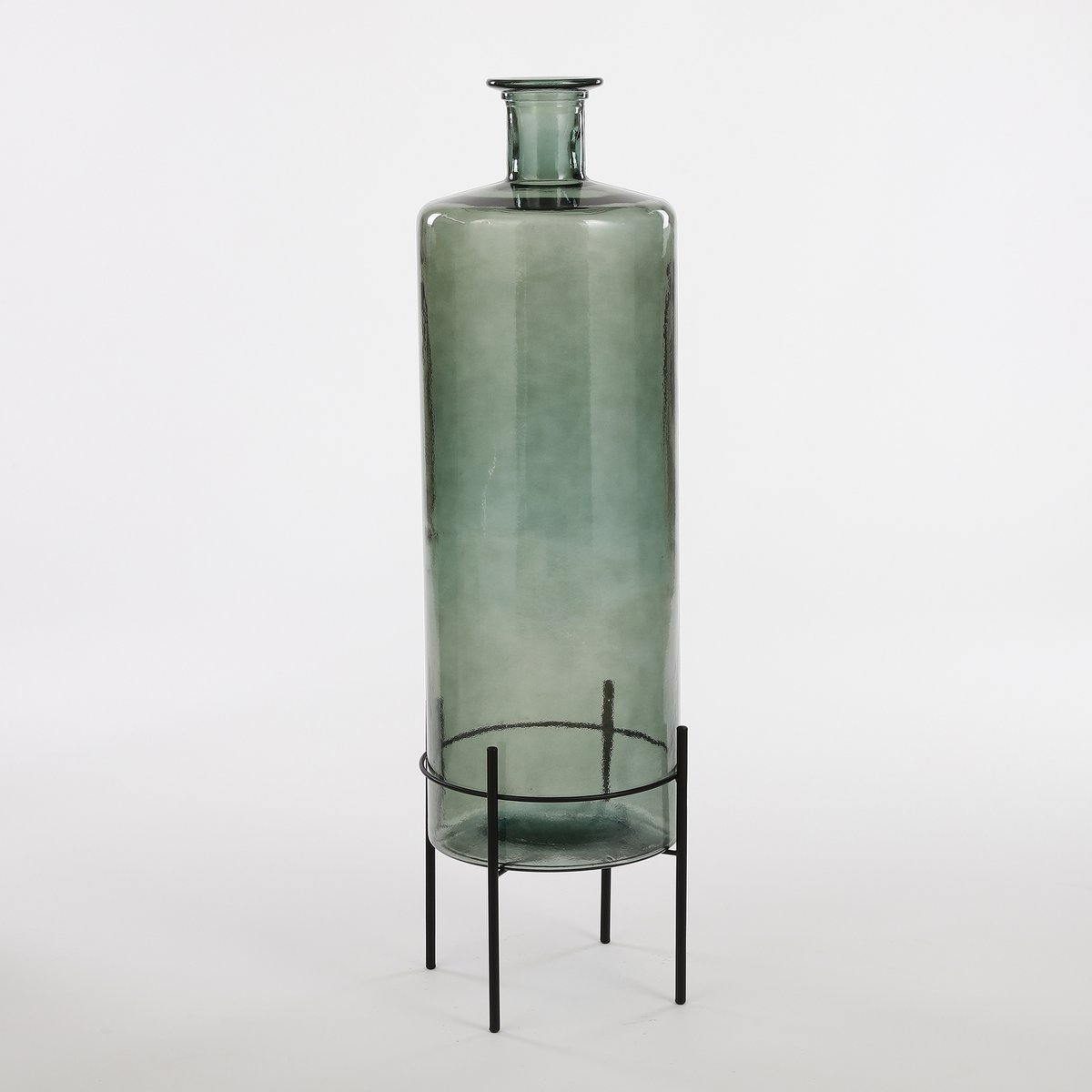 Guan Fles Vaas - H75 x Ø25 cm - Groen