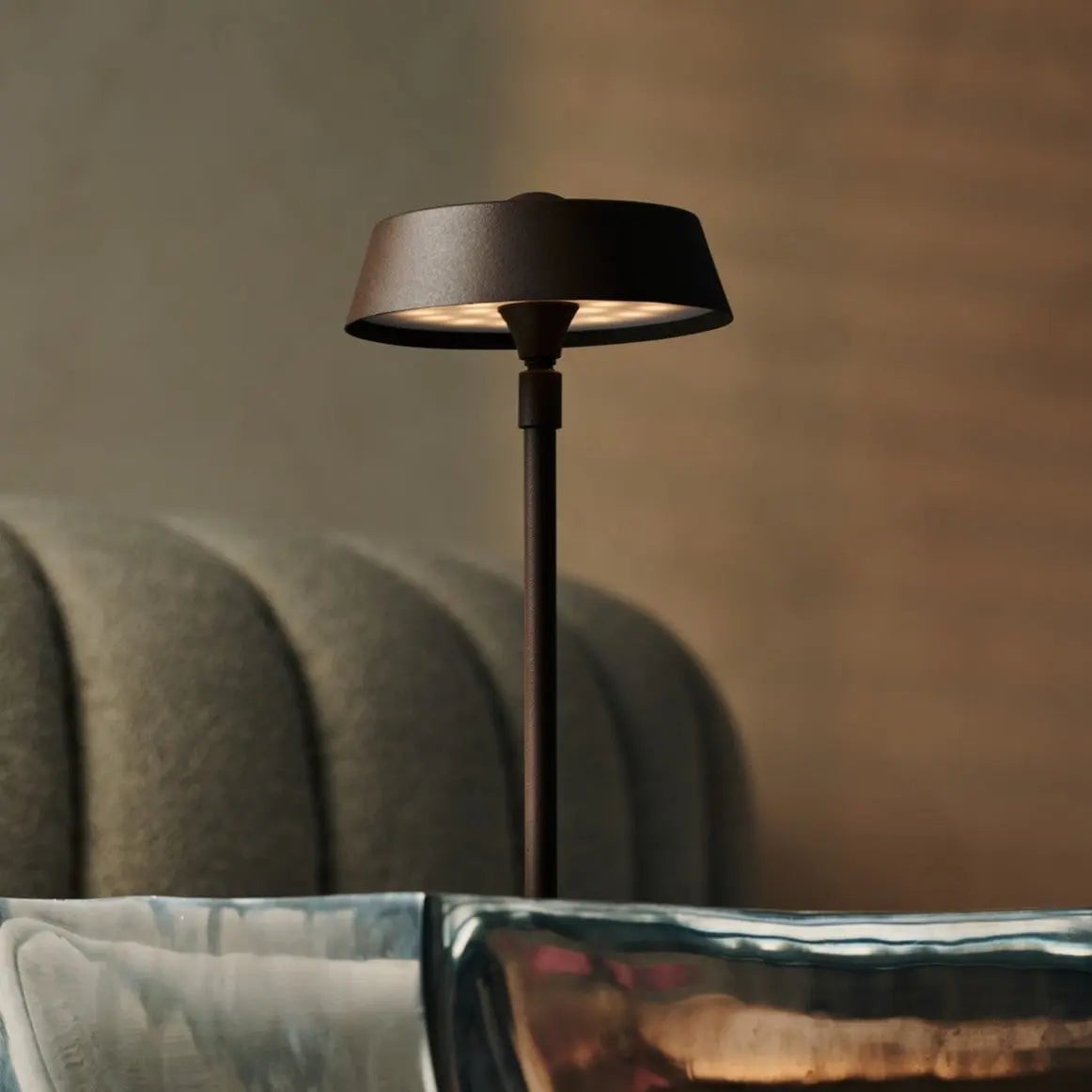 Luca Mokka Bruine USB Oplaadbare Lamp