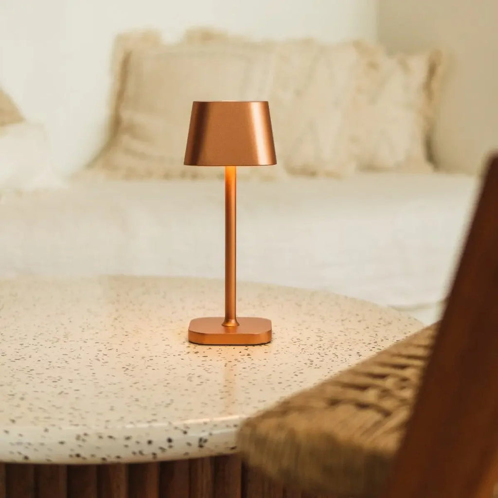 Ava Oplaadbare Tafellamp – Draadloze LED Lamp – Dimbaar