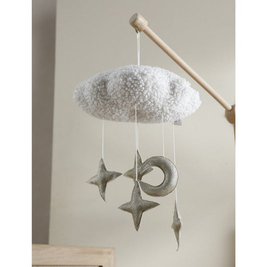 Cirrus Baby Mobiel – Teddy Wolk met Sterren & Maan