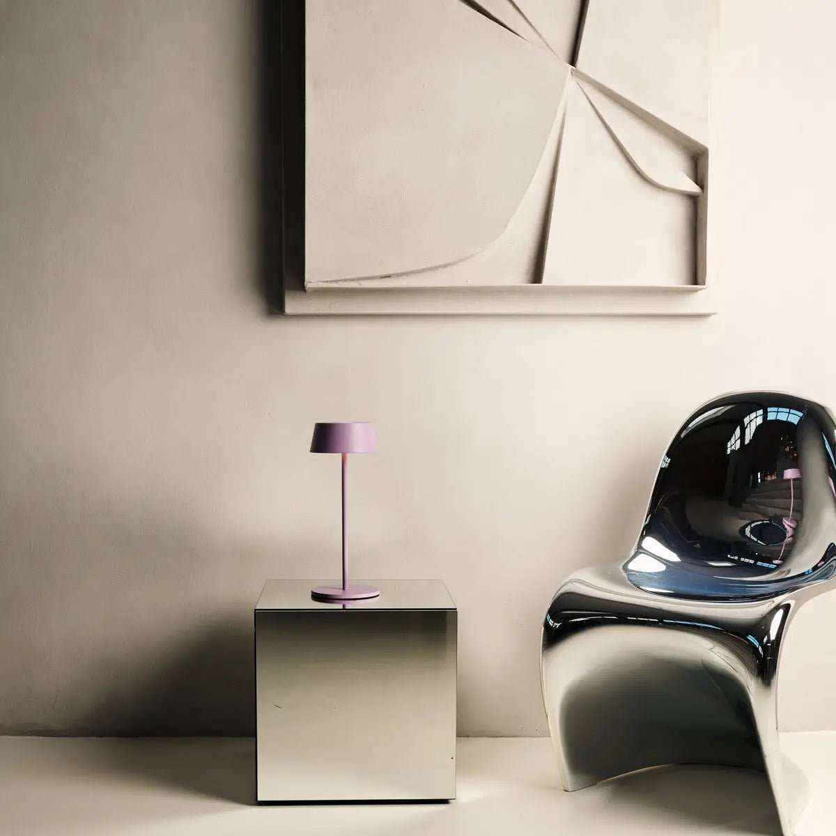 Hugo Oplaadbare Tafellamp – Draadloze Dimbare Designlamp