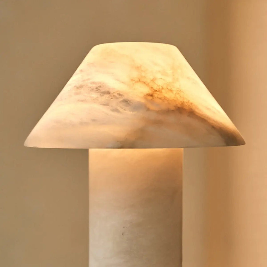 Eleonora Tafellamp – Massief Albast – Luxe Design Lamp