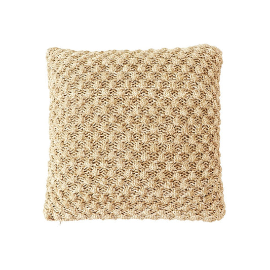 Dusty Beige – Kussenhoes – Braided Textured – 45×45 cm – Urbane Hide