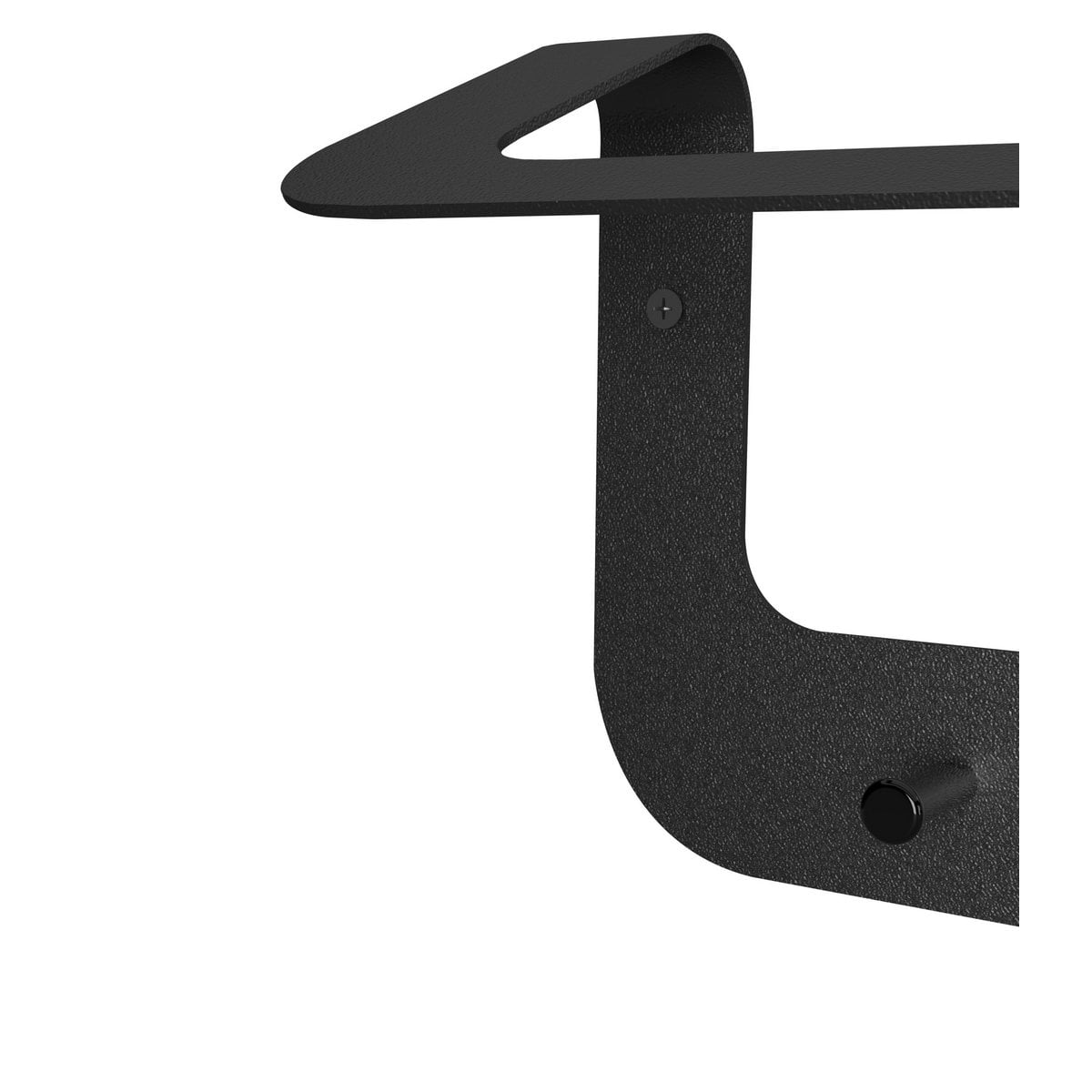 Linea Wandkapstok – Metaal – 10 Haken met Opbergruimte