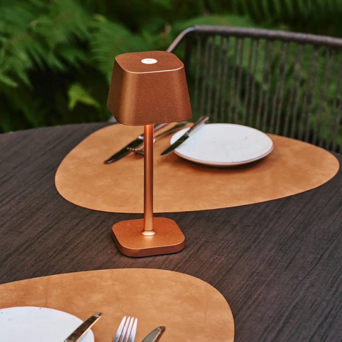 Ava Copper Rechargeable Table Lamp | Stylish, Cordless & Dimmable