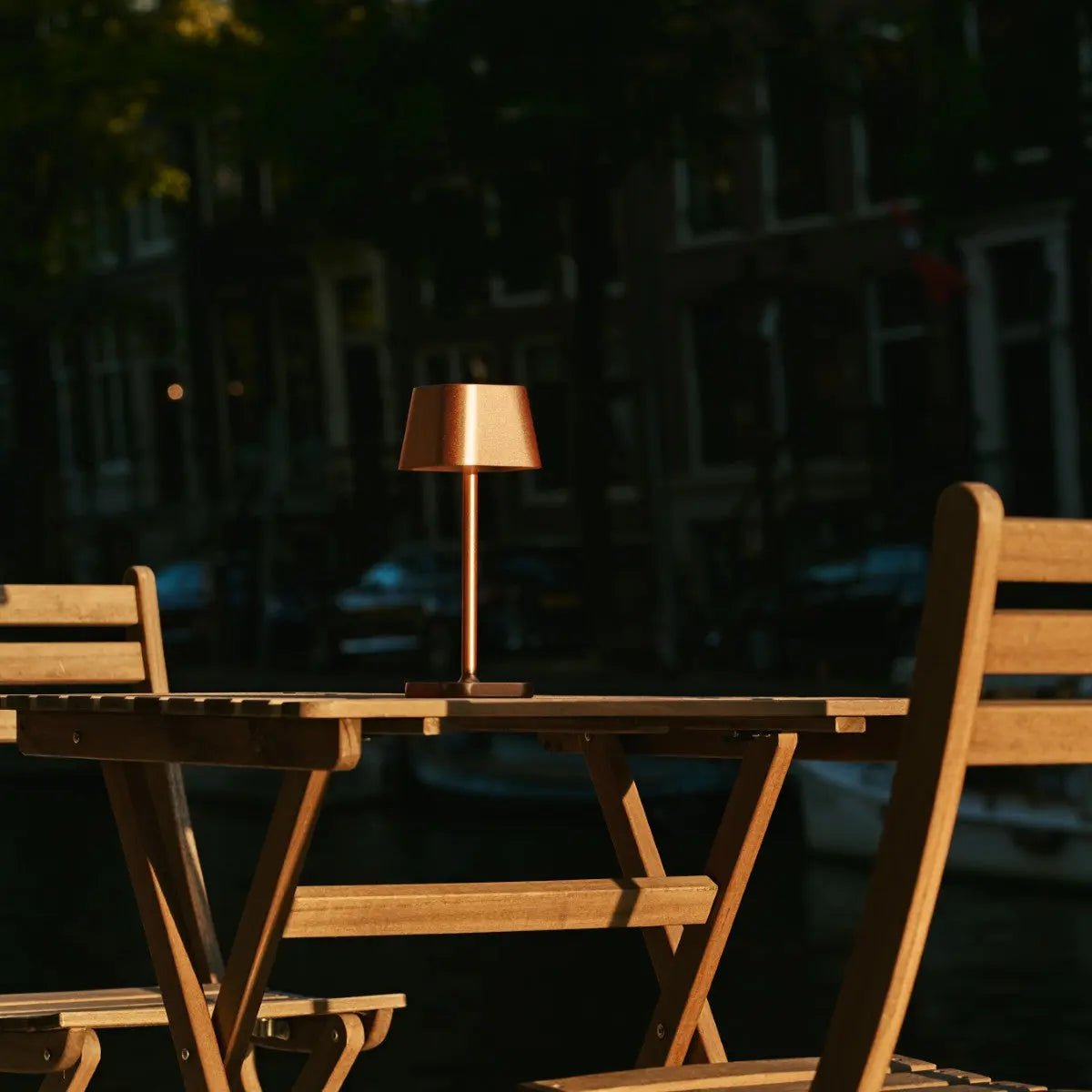 Ava Copper Rechargeable Table Lamp | Stylish, Cordless & Dimmable