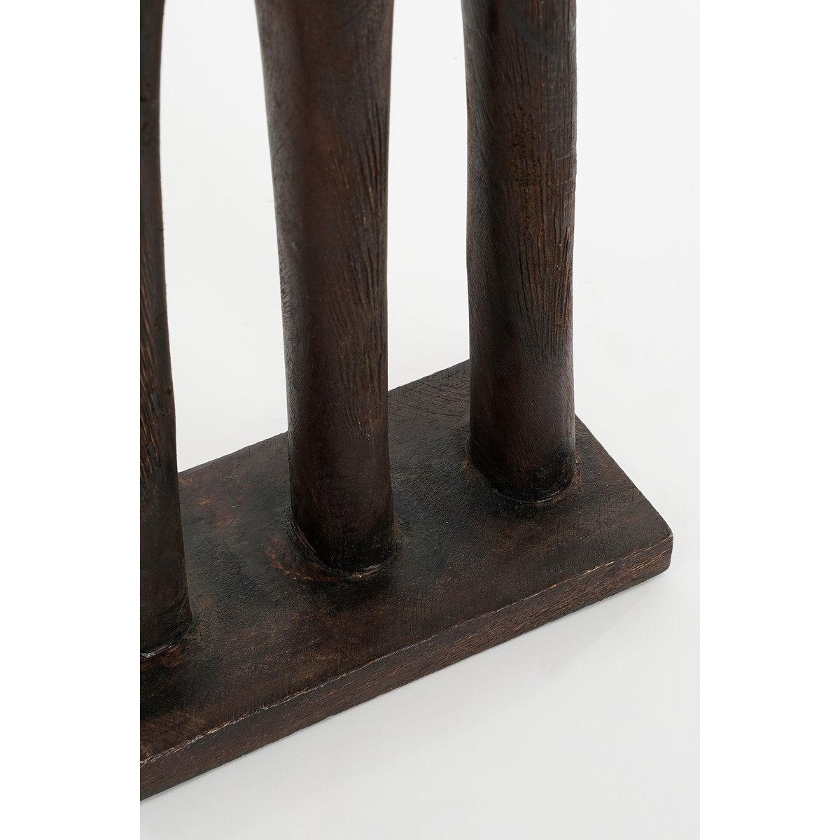 Pegara Woondecoratie - L7 x B18 x 46 cm - Mangohout - Bruin