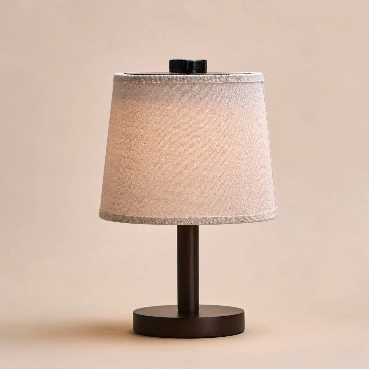 Rover Donkerbruine Houten  Lamp