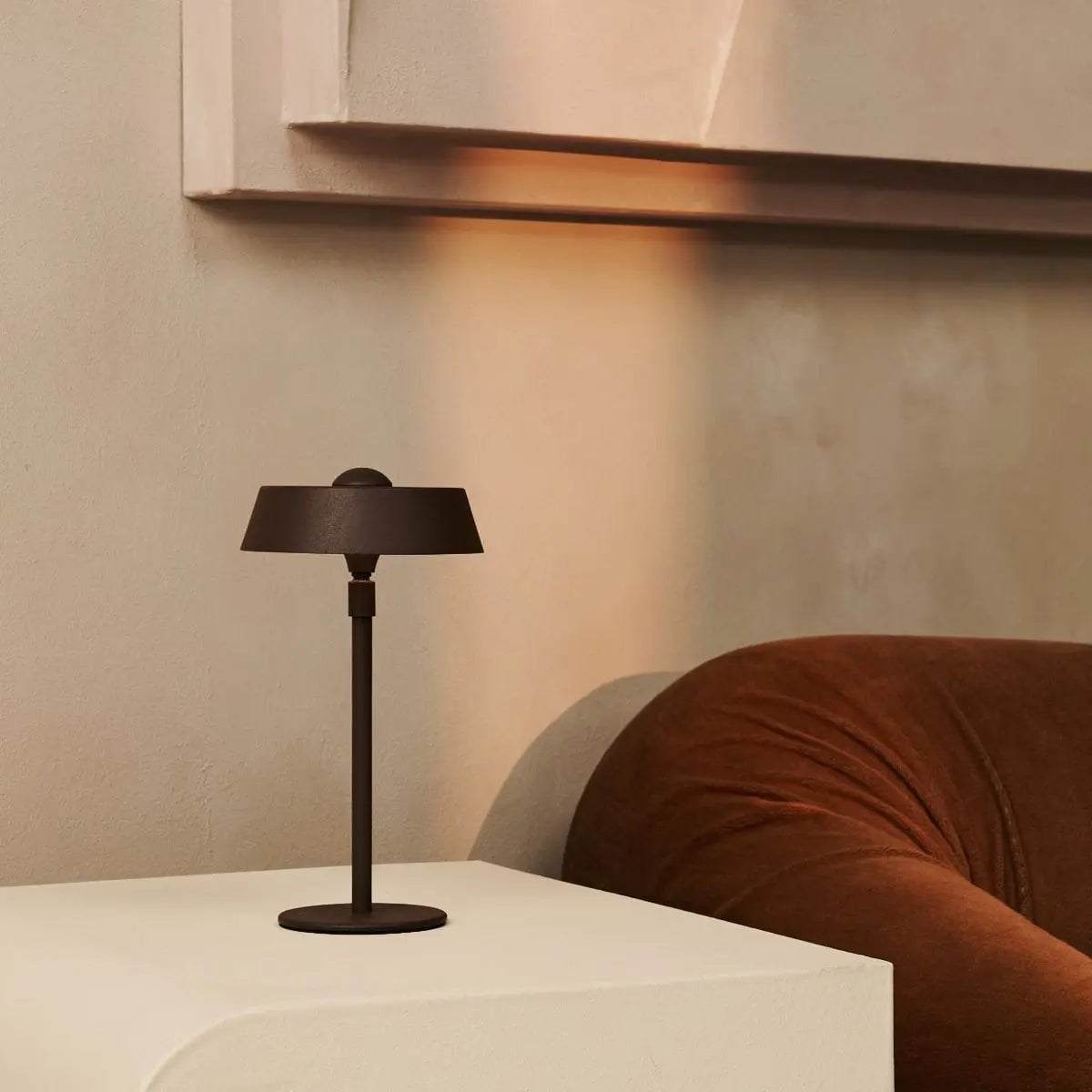 Luca Mokka Bruine USB Oplaadbare Lamp
