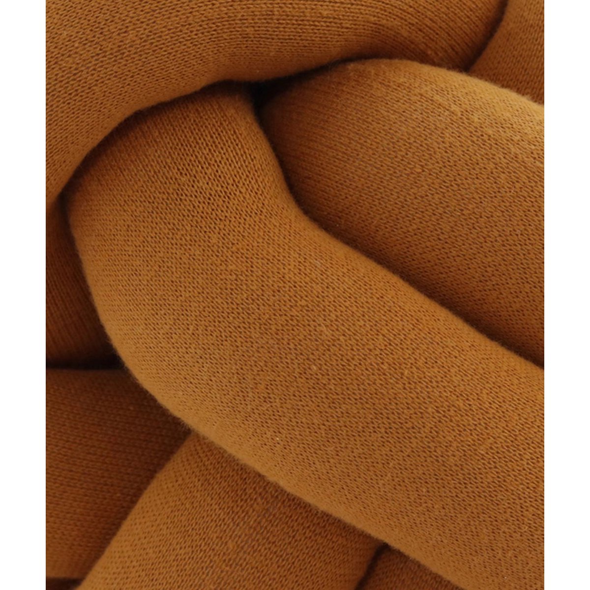 Urbane Hide Nodo Knoopkussen – Mosterdgeel