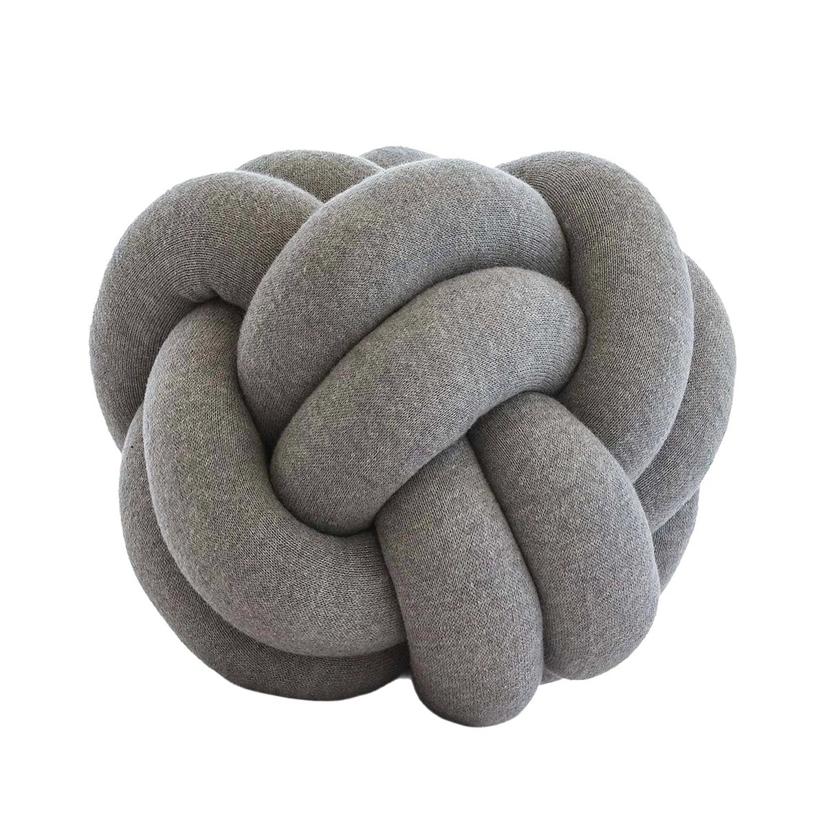 Urbane Hide Nodo Knoopkussen – Lichtgrijs Melange