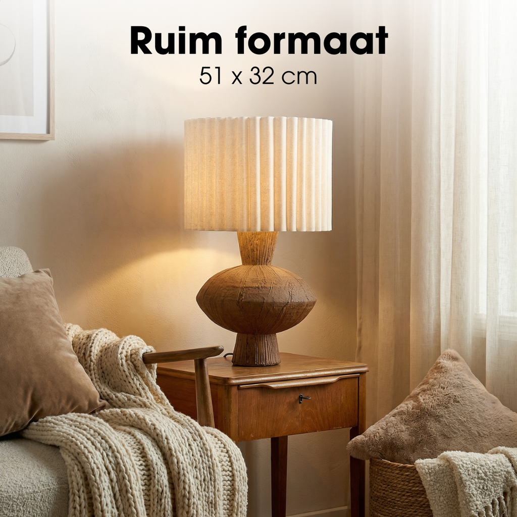 Tafellamp Frey Bruin