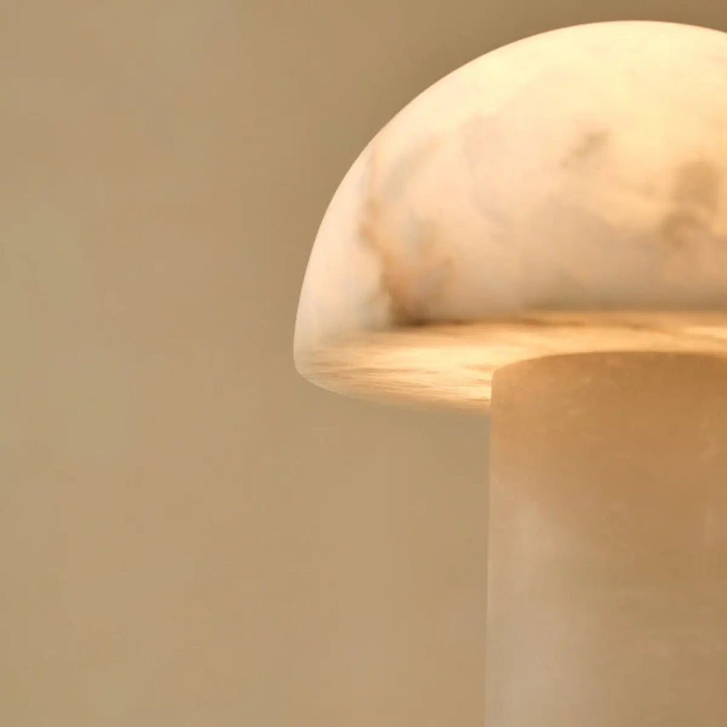 Francesco Tafellamp – Massief Albast – Luxe Design Lamp