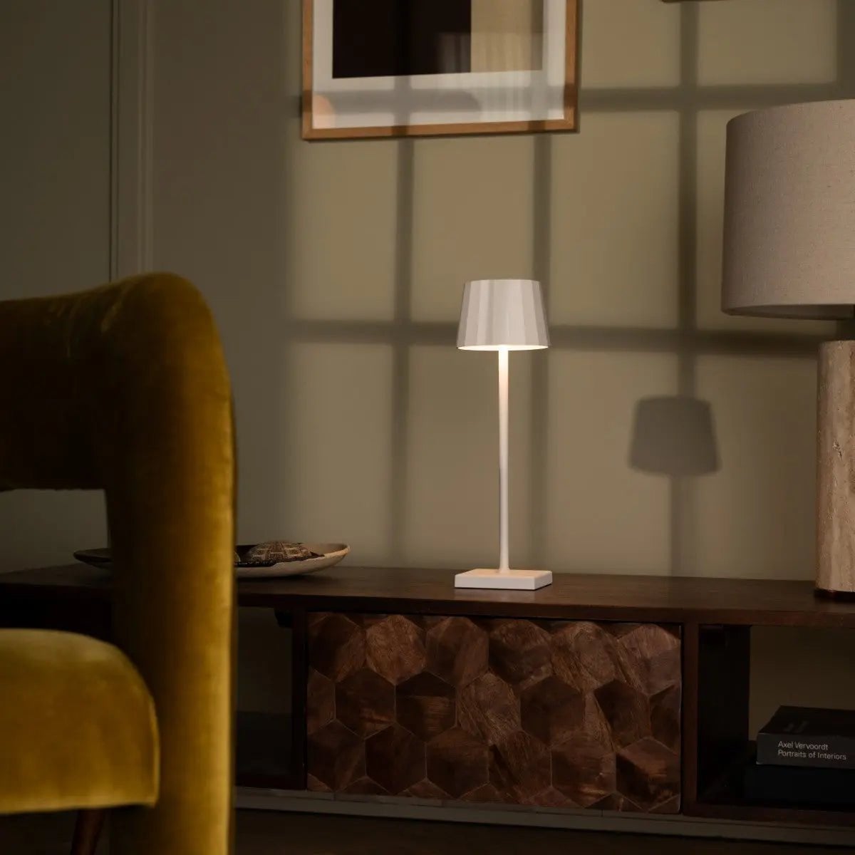 William Oplaadbare Tafellamp – Draadloze Dimbare Lamp