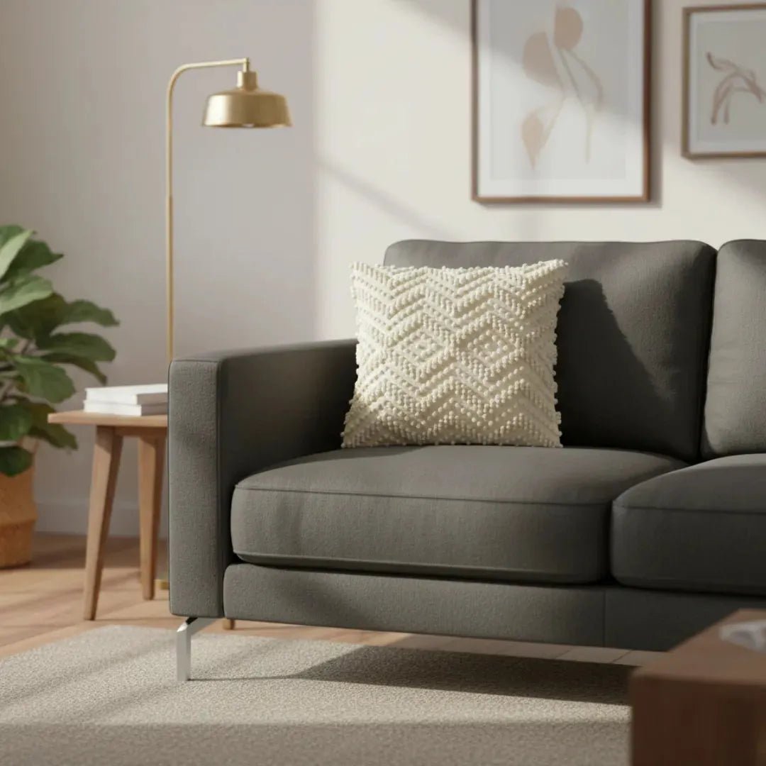 Kussenhoes – Tufted Pattern – 45x45 cm – Urbane Hide