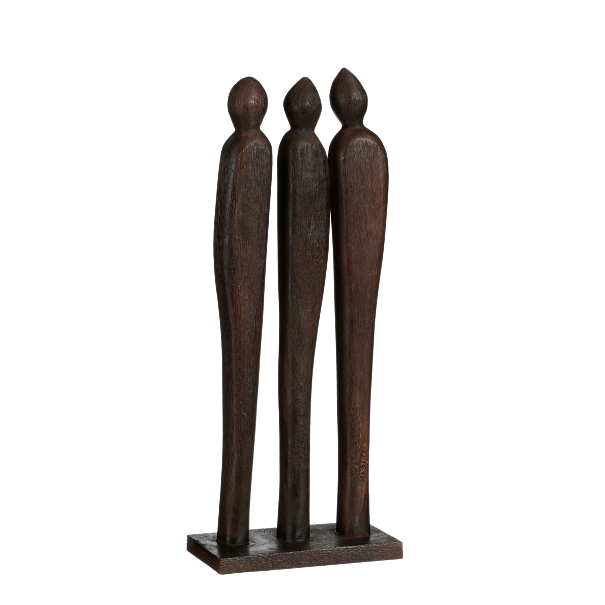 Pegara Woondecoratie - L7 x B18 x 46 cm - Mangohout - Bruin