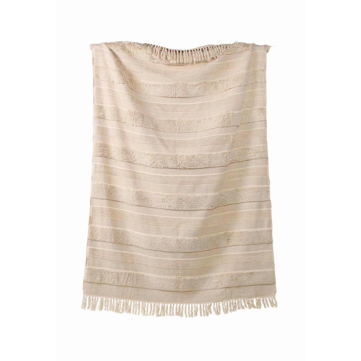 Beige Sand Plaid - 130x165 cm