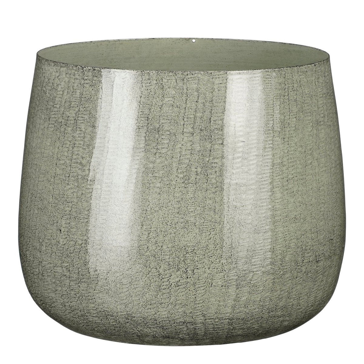 Bloempot binnen Lichtgrijs Ijzer